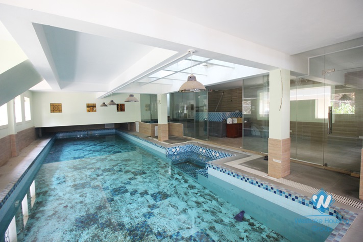 A huge 5  bedroom villa with indoor swimming pool for rent in Vuon Dao